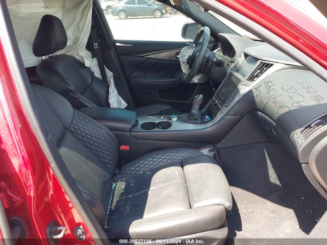 JN1FV7AP6JM461085 Infiniti Q50 3.0t Red Sport 400