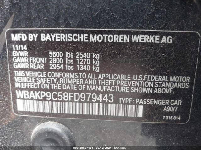 WBAKP9C58FD979443 BMW 550i Xdrive