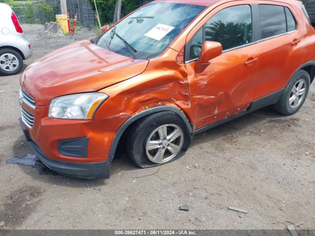 KL7CJRSB9FB105918 Chevrolet Trax Lt