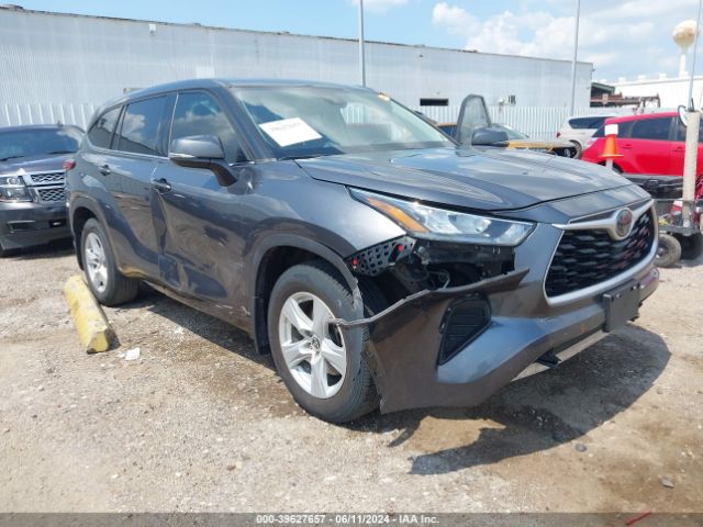 5TDCZRAH1LS505719 Toyota Highlander L