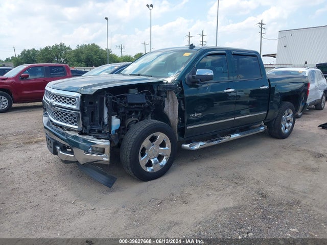 Chevrolet Silverado 1500 1lz 2014 3GCUKSEC7EG540622 Image 2