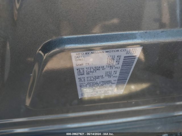 5N1AL0MM3FC517997 Infiniti QX60