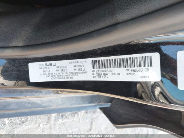 1C3CCCBB4GN151042 Chrysler 200 S