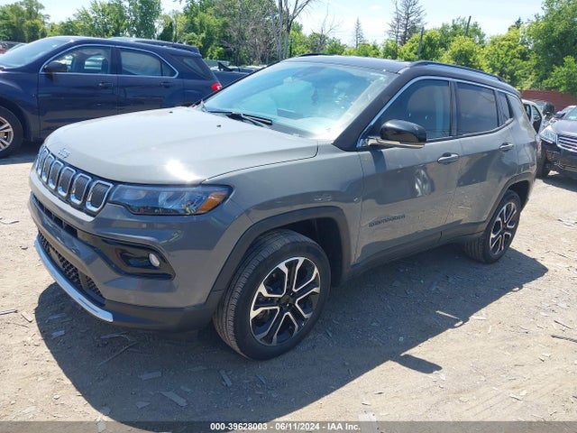 Jeep Compass Limited 4x4 2022 3C4NJDCB1NT179277 Image 2