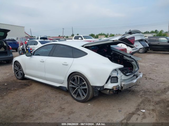 WUAWRBFC2HN903619 Audi Rs 7 4.0t Performance Prestige
