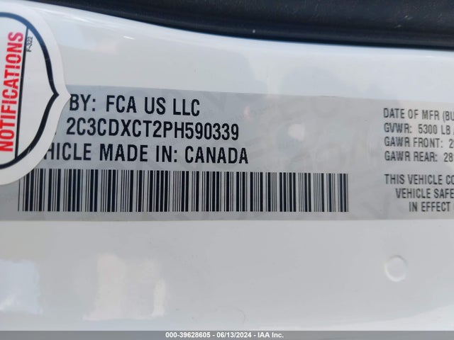 Dodge CHARGER R/T 2023 2C3CDXCT2PH590339 Image 9