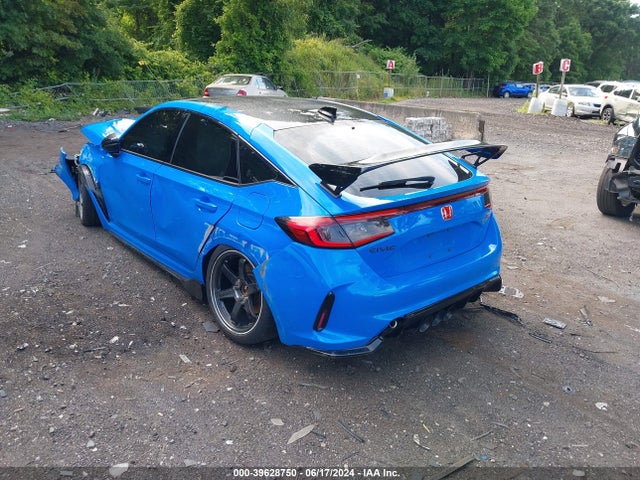 2023 Honda Civic Type R Touring მანქანა იყიდება აუქციონზე, vin: JHMFL5G45PX000552, აუქციონის ნომერი: 39628750
