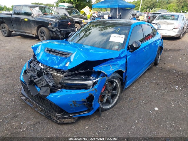 2023 Honda Civic Type R Touring მანქანა იყიდება აუქციონზე, vin: JHMFL5G45PX000552, აუქციონის ნომერი: 39628750