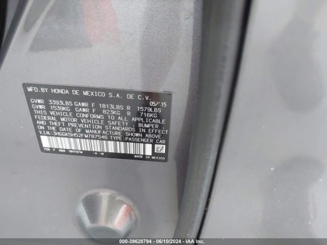 3HGGK5H52FM787546 Honda FIT LX