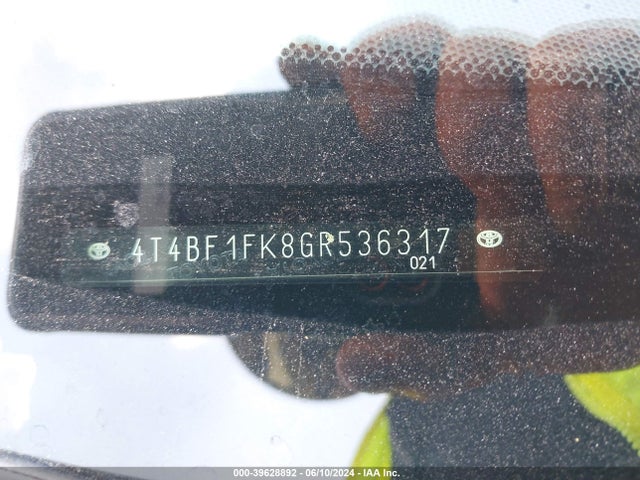 Toyota CAMRY LE 2016 4T4BF1FK8GR536317 Image 9