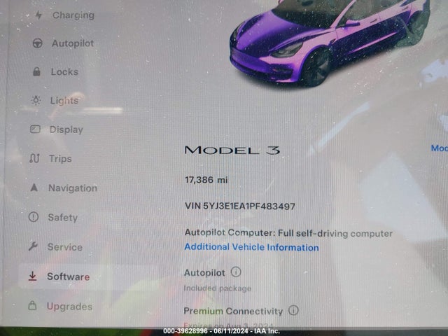 Tesla Model 3 Rear-wheel Drive 2023 5YJ3E1EA1PF483497 Image 14