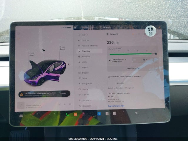 Tesla Model 3 Rear-wheel Drive 2023 5YJ3E1EA1PF483497 Image 16