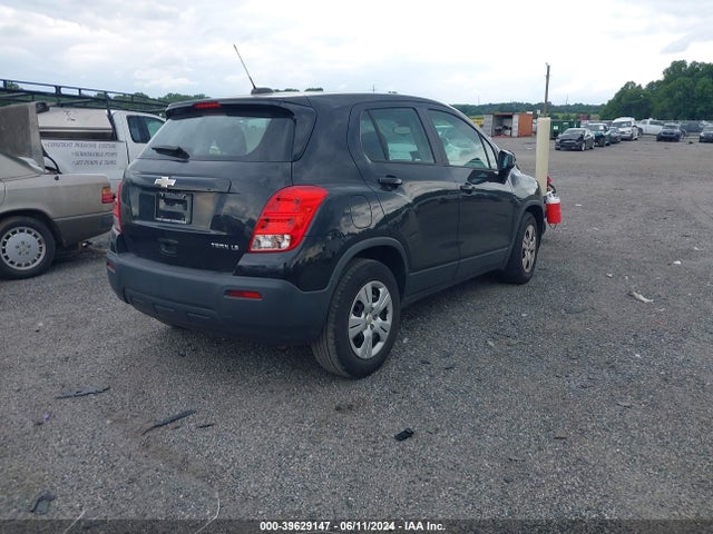 Chevrolet Trax 1ls 2015 3GNCJKSB4FL246234 Image 4