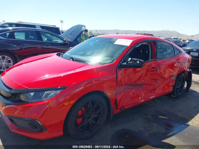 Honda Civic Lx 2019 2HGFC2F67KH563040 Image 6