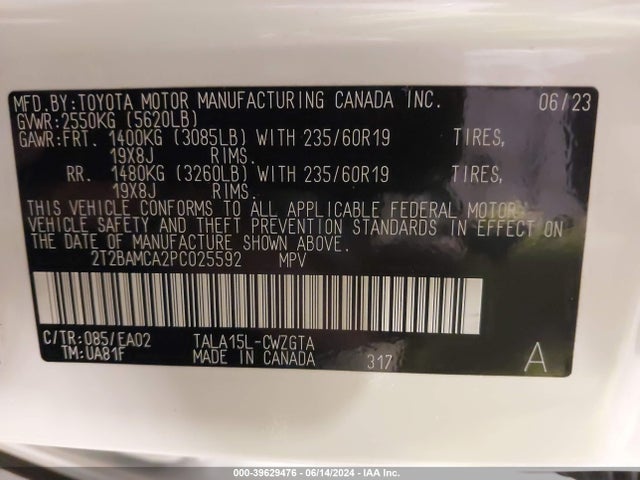 Lexus Rx 350 Premium 2023 2T2BAMCA2PC025592 Image 9