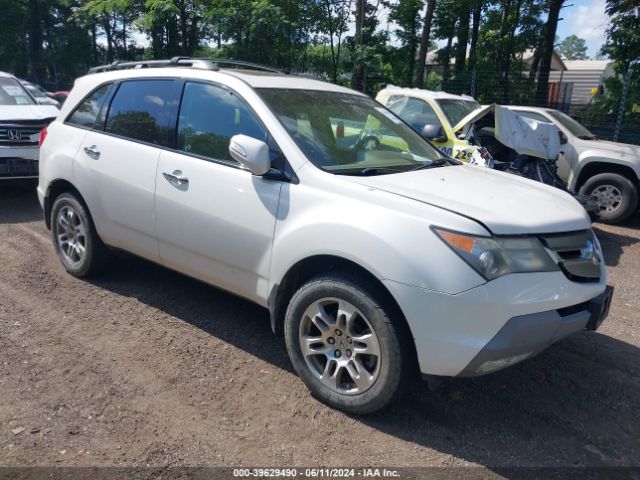 Auction sale of the 2007 Acura Mdx Technology Package, vin: 2HNYD28477H540875, lot number: 39629490