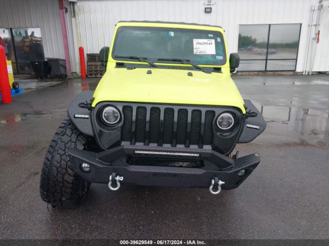 1C4HJXDG7PW566891 Jeep Wrangler 4-door Sport S 4x4