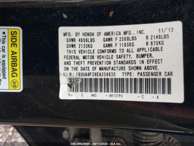 19UUA8F26EA004630 Acura Tl 3.5