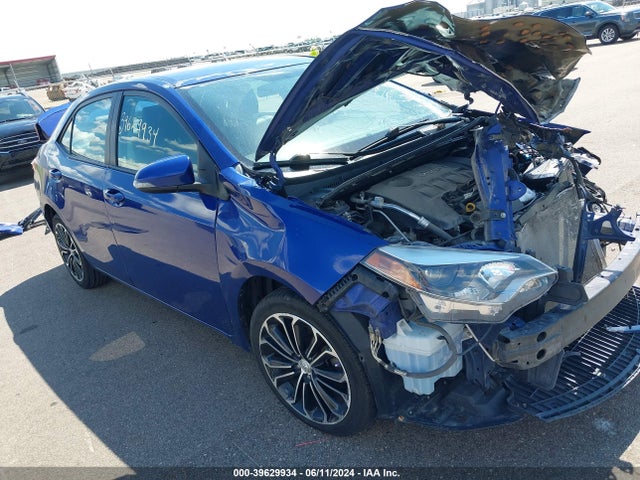 Toyota Corolla S Plus 2016 2T1BURHE6GC654499 головне зображення