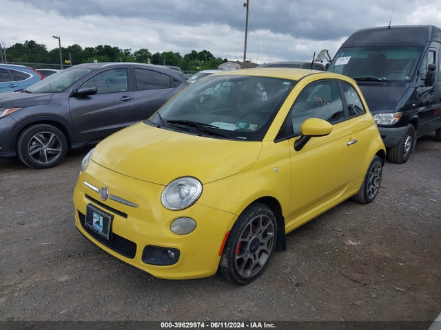 2012 FIAT 500 3C3CFFBRXCT208750 Photo 1