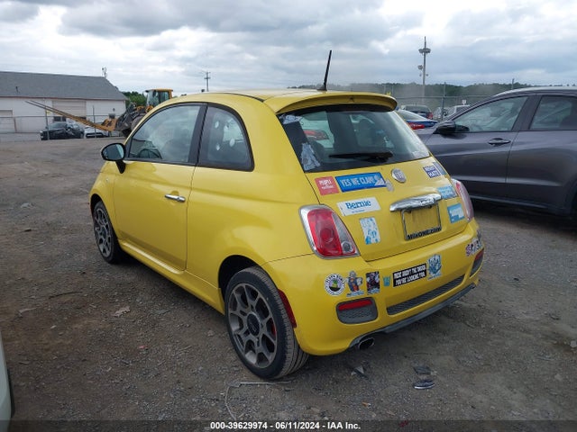 2012 FIAT 500 3C3CFFBRXCT208750 Photo 2
