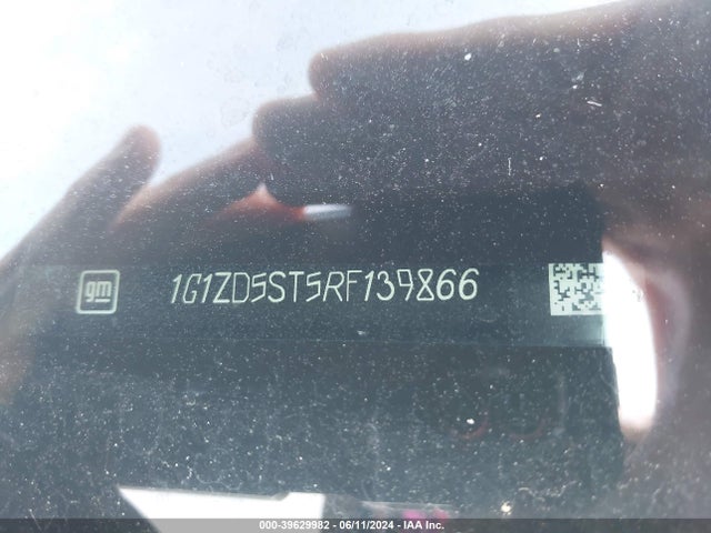 Chevrolet MALIBU LT 2024 1G1ZD5ST5RF139866 Image 9