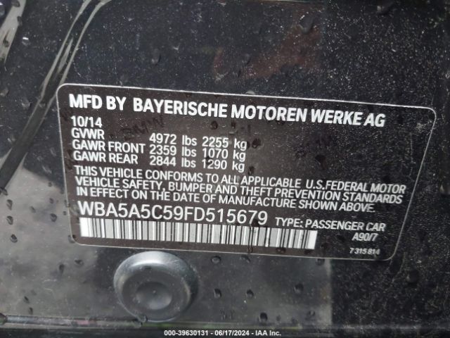 WBA5A5C59FD515679 BMW 528I