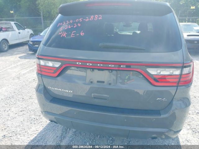 1C4SDHCTXNC224366 Dodge Durango R/t Rwd