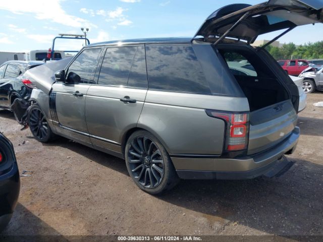 SALGS2FK5HA376186 Land Rover Range Rover 3.0l V6 Turbocharged Diesel Hse Td6