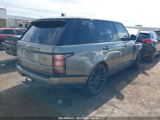 SALGS2FK5HA376186 Land Rover Range Rover 3.0l V6 Turbocharged Diesel Hse Td6