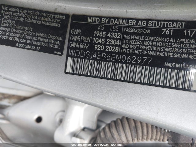 Mercedes-Benz CLA 250 2014 WDDSJ4EB6EN062977 Image 9
