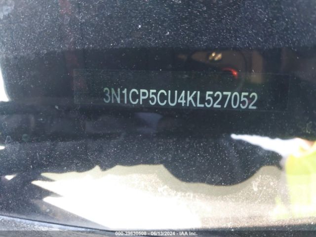3N1CP5CU4KL527052 Nissan KICKS S
