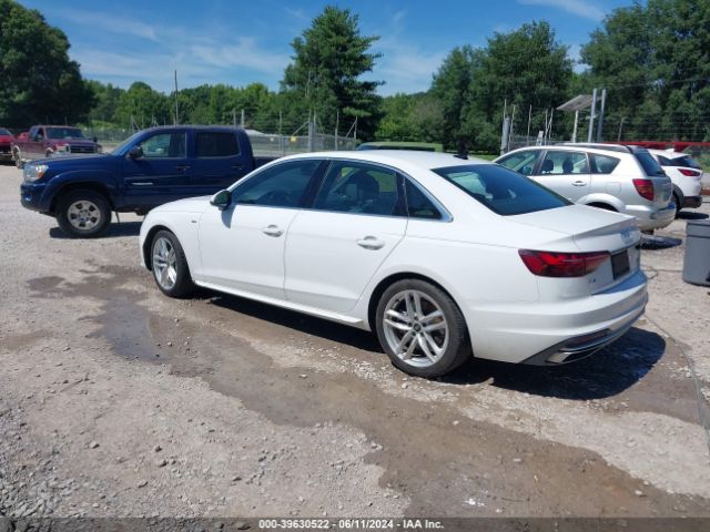 WAUEAAF44PN005540 Audi A4 Premium Plus 45 Tfsi S Line Quattro S Tronic