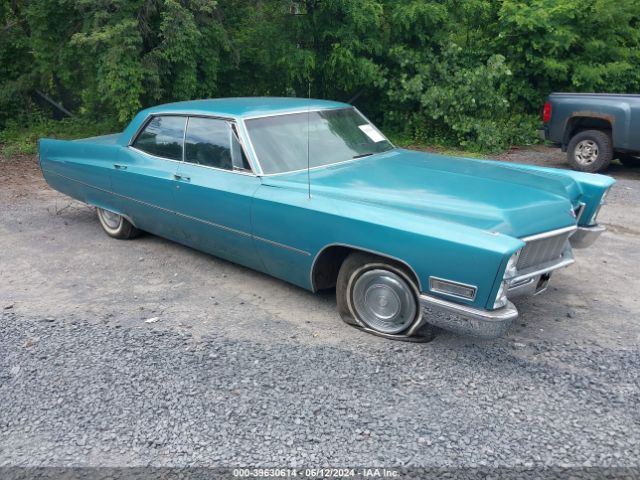 1968 CADILLAC DEVILLE B8174929         