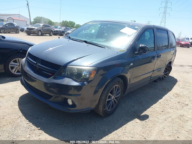 Dodge Grand Caravan Sxt 30th Anniversary 2014 2C4RDGCGXER361634 Image 2