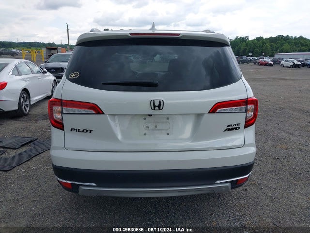Honda Pilot Awd Elite 2021 5FNYF6H09MB057801 Image 16