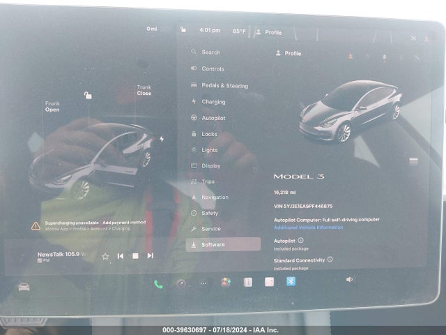 Tesla Model 3 Rear-wheel Drive 2023 5YJ3E1EA9PF446875 Image 17