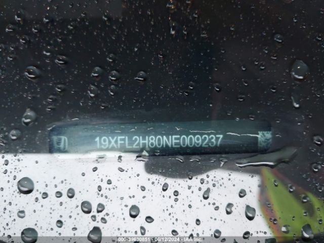 19XFL2H80NE009237 Honda Civic Sport