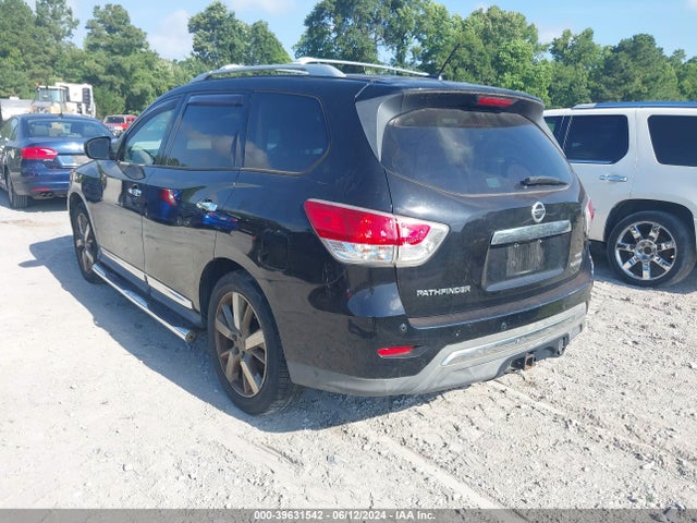2013 Nissan Pathfinder Platinum მანქანა იყიდება აუქციონზე, vin: 5N1AR2MM4DC627593, აუქციონის ნომერი: 39631542