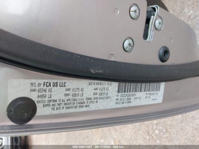 2C3CDZAG3GH239974 Dodge Challenger Sxt