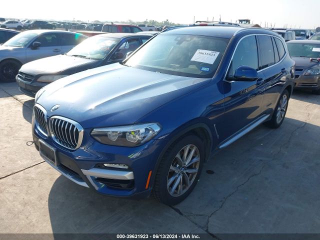 2019 BMW X3 5UXTR9C57KLE18296 Photo 1
