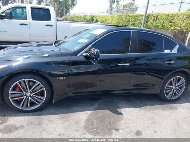 JN1FV7AP2JM461293 Infiniti Q50 3.0t Red Sport 400