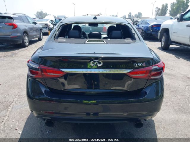 JN1FV7AP2JM461293 Infiniti Q50 3.0t Red Sport 400