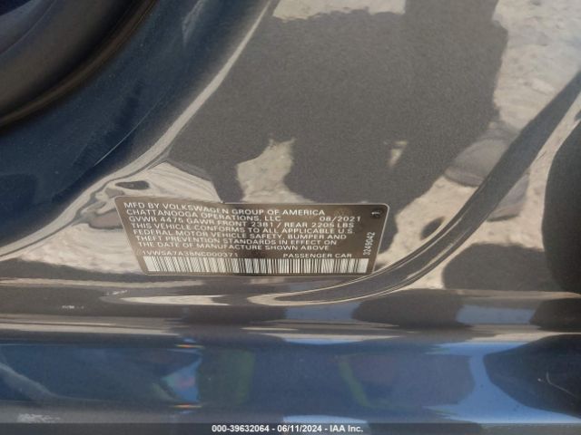 1VWSA7A38NC000371 Volkswagen Passat 2.0t Se