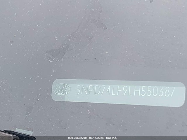 Hyundai ELANTRA SE 2020 5NPD74LF9LH550387 Image 9