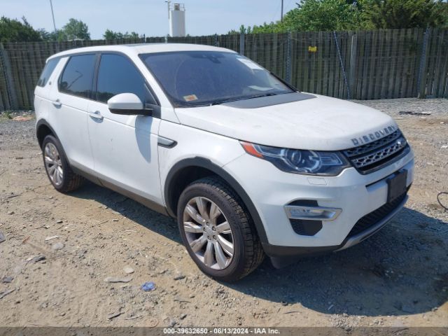 Продаж на аукціоні авто 2016 Land Rover Discovery Sport Hse Lux, vin: SALCT2BG4GH564376, номер лоту: 39632650