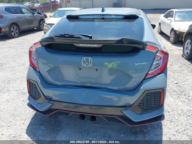 SHHFK7H45HU211615 Honda Civic Sport