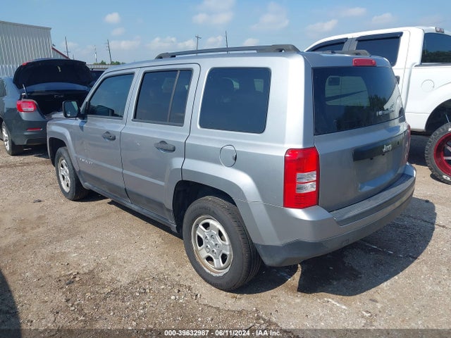 1C4NJPBB6HD186139 Jeep Patriot Sport Fwd