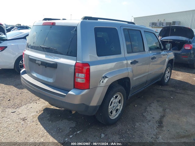 1C4NJPBB6HD186139 Jeep Patriot Sport Fwd