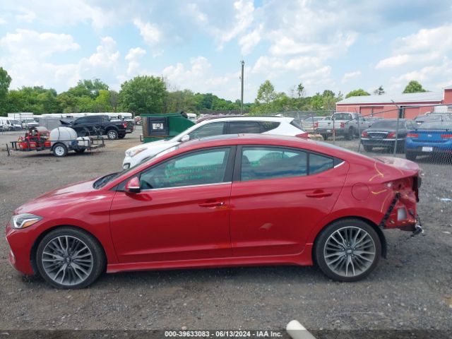 KMHD04LB2JU524892 Hyundai Elantra Sport